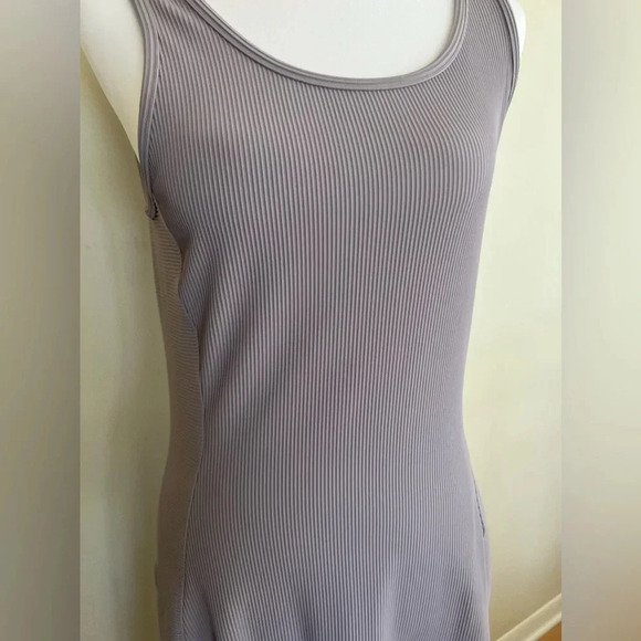 NWOT Athleta Ribbed Midi Dress Lilac Size S Mermaid Active Easter Spring Travel‎ - Picture 9 of 9
